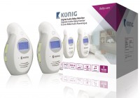 Digitálna zvuková detská pestúnka sLCD displejom, 2,4GHz