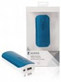 Prenosná nabíjačka 4400mAh, 5V – 1A, modrá